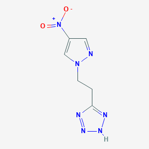 5-[2-(4-Nitro-pyrazol-1-yl)-ethyl]-2H-tetrazole