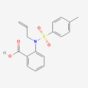 2-[(4-Methylphenyl)sulfonyl-prop-2-enylamino]benzoic acid