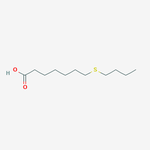 7-Butylsulfanylheptanoic acid