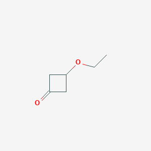 molecular formula C6H10O2 B2365420 3-Ethoxycyclobutan-1-one CAS No. 30830-26-3