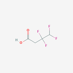 molecular formula C4H4F4O2 B2365489 3,3,4,4-Tetrafluorobutanoic acid CAS No. 1039939-83-7