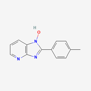 molecular formula C13H11N3O B2365533 2-(4-甲基苯基)-1H-咪唑并[4,5-b]吡啶-1-醇 CAS No. 339009-92-6