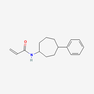 N-(4-Phenylcycloheptyl)prop-2-enamide