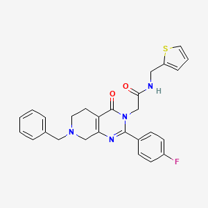 2-(morpholin-4-ylcarbonyl)-6-(piperidin-1-ylsulfonyl)-2H-1,4-benzothiazin-3(4H)-one