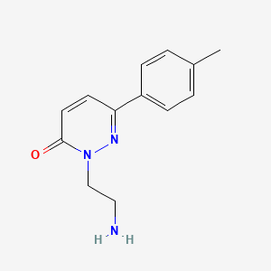 2-(2-aminoethyl)-6-(p-tolyl)pyridazin-3(2H)-one