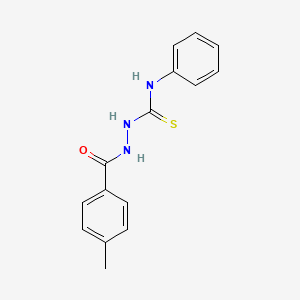 2-(4-methylbenzoyl)-N-phenylhydrazinecarbothioamide