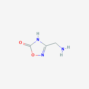 3-(Aminomethyl)-1,2,4-oxadiazol-5-ol