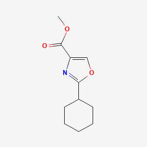 Methyl 2-cyclohexyloxazole-4-carboxylate