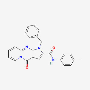 1-benzyl-4-oxo-N-(p-tolyl)-1,4-dihydropyrido[1,2-a]pyrrolo[2,3-d]pyrimidine-2-carboxamide