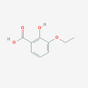 molecular formula C9H10O4 B2365860 3-Ethoxy-2-hydroxybenzoic acid CAS No. 67127-72-4