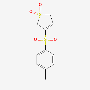 molecular formula C11H12O4S2 B2365908 3-p-Toluenesulfonyl-3-sulfolene CAS No. 69451-79-2