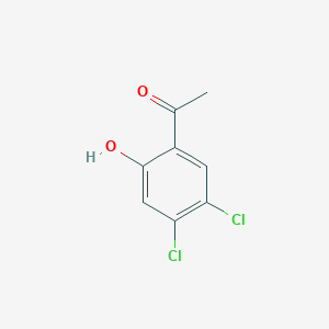molecular formula C8H6Cl2O2 B2365921 1-(4,5-Dichloro-2-hydroxyphenyl)ethanone CAS No. 22526-30-3