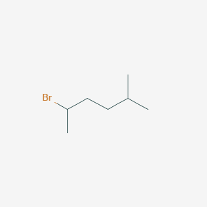 molecular formula C7H15Br B2365950 2-Bromo-5-methylhexane CAS No. 6570-93-0