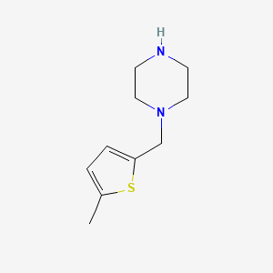 molecular formula C10H16N2S B2365988 1-[(5-Methylthien-2-yl)methyl]piperazine CAS No. 523981-53-5