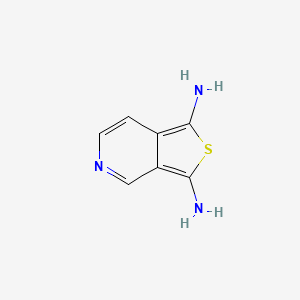B2366098 Thieno[3,4-c]pyridine-1,3-diamine CAS No. 1824592-95-1; 50480-29-0