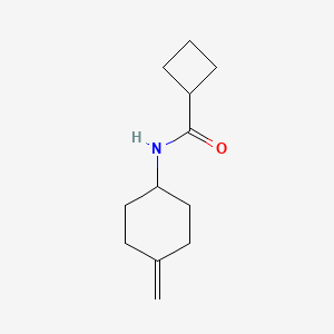 molecular formula C12H19NO B2366153 N-(4-methylidenecyclohexyl)cyclobutanecarboxamide CAS No. 2097898-34-3
