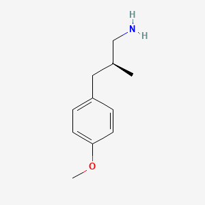 molecular formula C11H17NO B2366247 (2S)-3-(4-Methoxyphenyl)-2-methylpropan-1-amine CAS No. 2248188-35-2