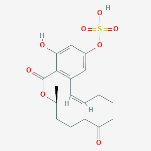 molecular formula C10H14N2O4S B236646 Zearalenone-4-sulfate CAS No. 132505-04-5
