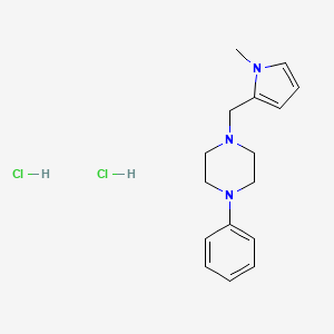 1-((1-methyl-1H-pyrrol-2-yl)methyl)-4-phenylpiperazine dihydrochloride