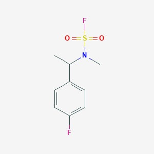 N-[1-(4-Fluorophenyl)ethyl]-N-methylsulfamoyl fluoride