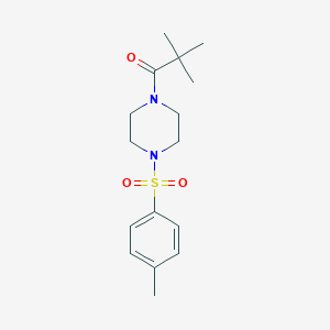 2,2-Dimethyl-1-(4-tosylpiperazin-1-yl)propan-1-one