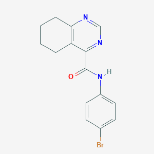 N-(4-Bromophenyl)-5,6,7,8-tetrahydroquinazoline-4-carboxamide