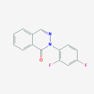 2-(2,4-Difluorophenyl)-1,2-dihydrophthalazin-1-one
