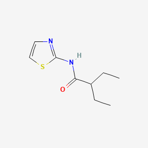 2-ethyl-N-(1,3-thiazol-2-yl)butanamide