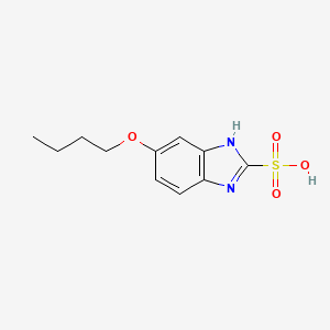 5-butoxy-1H-benzimidazole-2-sulfonic acid