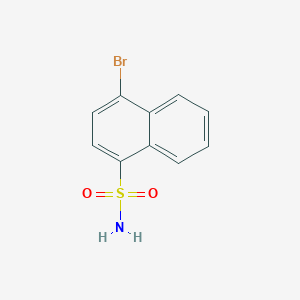 molecular formula C10H8BrNO2S B2366713 4-Bromonaphthalene-1-sulfonamide CAS No. 90766-48-6