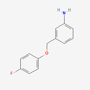 3-(4-Fluorophenoxymethyl)aniline