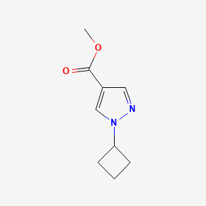 Methyl 1-cyclobutylpyrazole-4-carboxylate