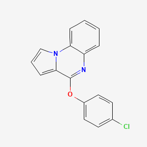 4-(4-Chlorophenoxy)pyrrolo[1,2-a]quinoxaline