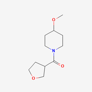 4-Methoxy-1-(oxolane-3-carbonyl)piperidine