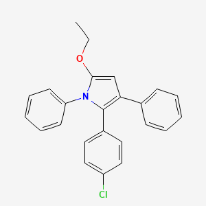2-(4-Chlorophenyl)-5-ethoxy-1,3-diphenyl-1H-pyrrole