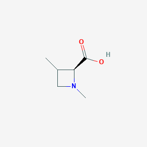 2-Azetidinecarboxylic acid, 1,3-dimethyl, (2S)-