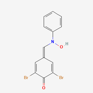 (Z)-N-(3,5-dibromo-4-hydroxybenzylidene)aniline oxide