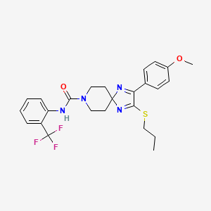 molecular formula C25H27F3N4O2S B2367310 C25H27F3N4O2S CAS No. 894882-55-4