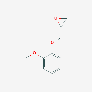 molecular formula C10H12O3 B023674 1-(2-甲氧基苯氧基)-2,3-环氧丙烷 CAS No. 2210-74-4