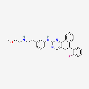 molecular formula C29H29FN4O B2367503 Derazantinib Racemate 