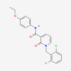 1-(2-chloro-6-fluorobenzyl)-N-(4-ethoxyphenyl)-2-oxo-1,2-dihydropyridine-3-carboxamide