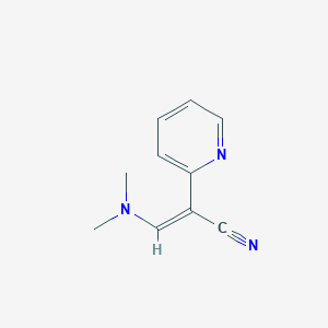 (E)-3-(dimethylamino)-2-(pyridin-2-yl)acrylonitrile