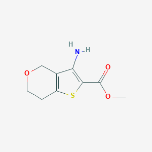 Methyl 3-amino-6,7-dihydro-4H-thieno[3,2-c]pyran-2-carboxylate
