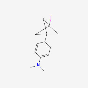 4-(3-Iodo-1-bicyclo[1.1.1]pentanyl)-N,N-dimethylaniline