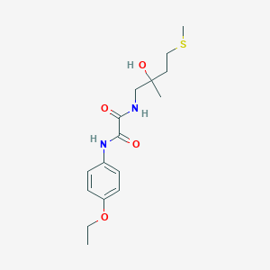 N1-(4-ethoxyphenyl)-N2-(2-hydroxy-2-methyl-4-(methylthio)butyl)oxalamide