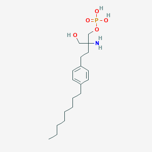 molecular formula C19H34NO5P B023677 Fingolimod phosphate CAS No. 402615-91-2