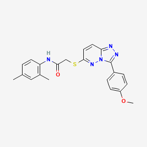 N-(2,4-dimethylphenyl)-2-((3-(4-methoxyphenyl)-[1,2,4]triazolo[4,3-b]pyridazin-6-yl)thio)acetamide