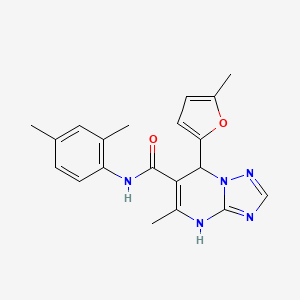 B2367747 N-(2,4-dimethylphenyl)-5-methyl-7-(5-methylfuran-2-yl)-4,7-dihydro[1,2,4]triazolo[1,5-a]pyrimidine-6-carboxamide CAS No. 767293-30-1