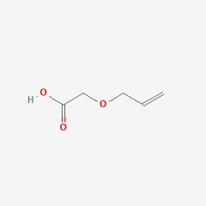 molecular formula C5H8O3 B2367767 2-(丙-2-烯-1-氧基)乙酸 CAS No. 22577-14-6
