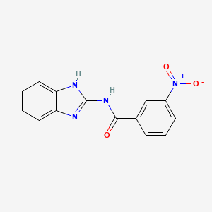 molecular formula C14H10N4O3 B2367773 IRAK-4 protein kinase inhibitor 2 